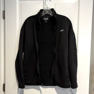 Black Patagonia sweatshirt/jacket Med